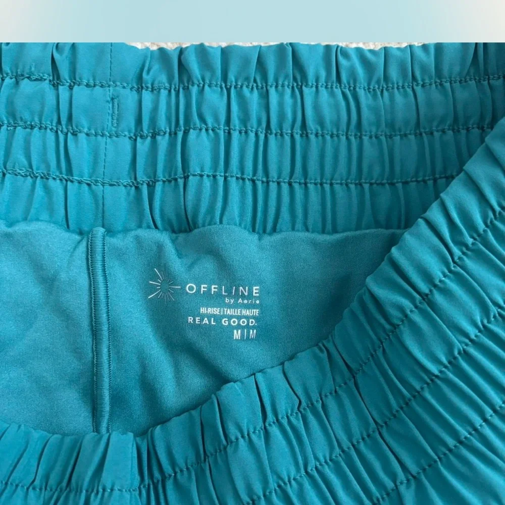 Teal Women's Elastic-Waist Shorts - Picture 3 of 3
